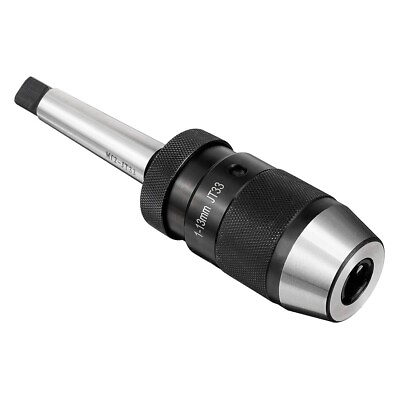 Keyless Drill Chuck MT2 Mount Adjustable 1 32quot; 1 2quot; 1 13mm 3 Jaw for Morse Taper $25.92