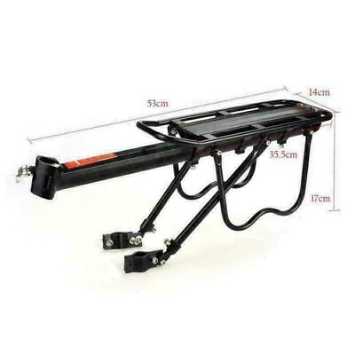 #ad 180lbs Bike Rack Rear Bicycle Cargo Rack Luggage Carrier Holder Seat Frame $31.99