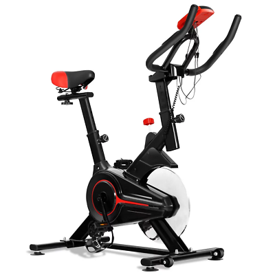 #ad Indoor Cycling Bike Exercise Cycle Trainer Fitness Cardio Workout LCD Display $217.16