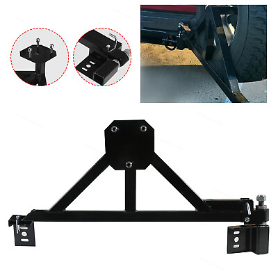 #ad Spare Rear Tire Carrier Black For 2003 2009 HUMMER H2 Rack w Drop down Option $171.96