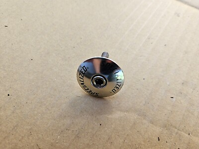 #ad 90s Specialized Mountain Road Bike Threadless Headset Top Cap Bolt Silver $10.00