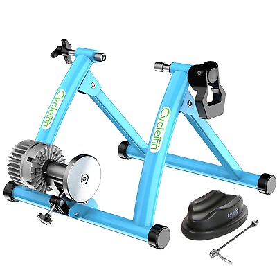 #ad Fluid Bike Trainer Stand for Indoor Riding with Noise Reduction Portable Bic... $292.29