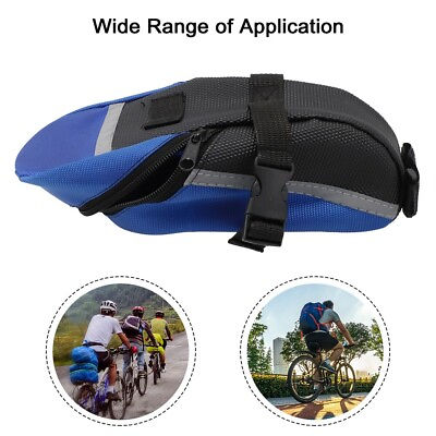 #ad #ad Mountain Bike Bag Pouch Road Bicycle Cycling Saddle Bag Accessories Daily $16.90