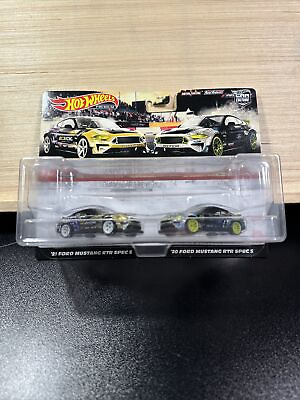 #ad #ad Hot Wheels Premium 2 Pack Car Ford Mustang RTR Spec 5 Target Exclusive $17.99