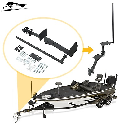 #ad Boat Trailer 2 Steps 360 Step w Handle Combo Fit For Universal Bass Boat $250.00