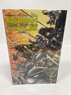 #ad #ad Batman amp; TMNT Teenage Mutant Ninja Turtles Omnibus New DC IDW Comics HC Sealed $47.95
