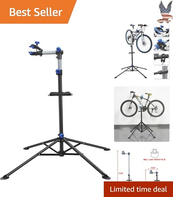 #ad Versatile Bike Workshop Stand with Swivel Clip amp; Adjustable Clips Pro Quality $111.59
