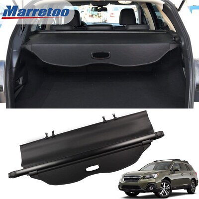 #ad Retractable Cargo Cover For 15 19 Subaru Outback Trunk Security Trunk Shield $58.01