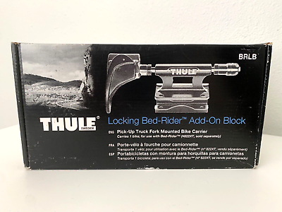 #ad Thule Locking Bed Rider Add On Block Pick Up Truck Fork Mounted Bike Carrier NEW $37.99