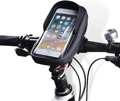 #ad Bike Phone Front Frame Bag Cycling Pouch Compatible for Phones Under 6.65” $16.99