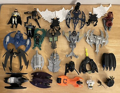 #ad Big Lot Of Vintage Batman Accessories With Some Figures 1990’s Present $29.99