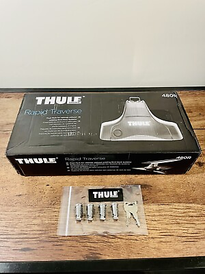 Thule Rapid Traverse Foot Pack 480R Thule Lock Key Set Bundle MSRP $319.90 $202.46