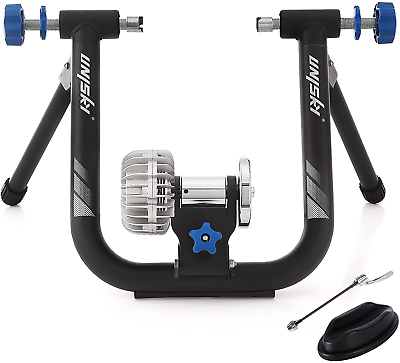 #ad Bike Trainer Stand Indoor Bicycle Stand with Noise Reduction Magnetic Stationary $139.99