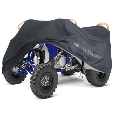 #ad #ad Black Quad Bike ATV Cover Storage Waterproof Dust UV Protector For Yamaha YFZ450 $26.59