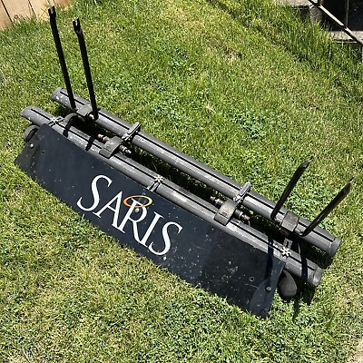 SARIS 2 BIKE ROOF RACK LOAD BARS Model # 901 50” QUICK DETACH WIND DEFLECTOR $177.00