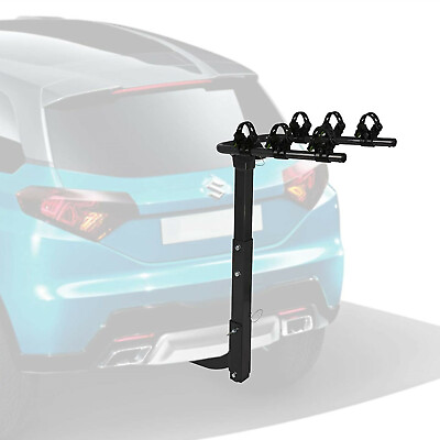 Kariyer 3 Bike Hitch Mount Bicycle Rack Carrier 2quot; Receiver Swing SUV Truck Cars $72.99