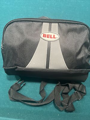#ad #ad Bell Bike Rear Canvas Under Seat or Middle Bar Water Resistant Storage Bag Black $9.95