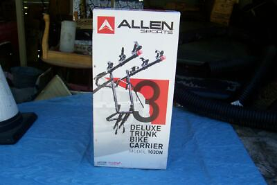 #ad Allen Sports 103dn Deluxe Trunk Mount 3 bike Carrier $65.00