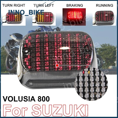 #ad LED Taillight Turn Signal Brake For Suzuki Volusia 800 VL800 2001 2002 2003 2004 $53.54
