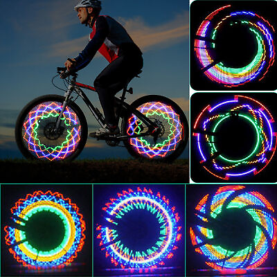 #ad 32 LED Bike Flashing Lights Bicycle Cycling Wheel Spoke Signal Light Tool MTB $7.56
