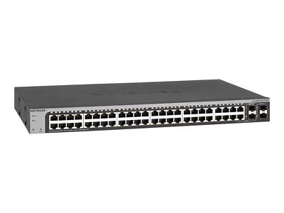 NETGEAR Smart GS748T V5 switch 48 ports smart rack NET GS748T 500NAS $510.99