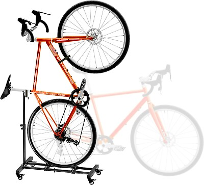 #ad Vertical Bike Stand Freestanding Indoor Bike Storage Rack Upright Bike Holder $49.99