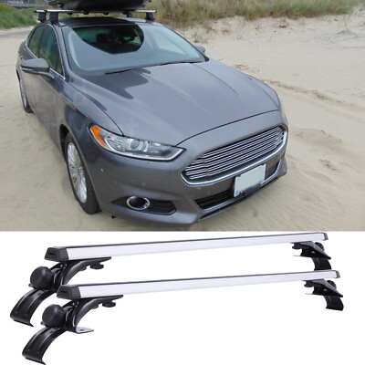 For Ford Fusion 2006 2020 48quot; Car Roof Rack Cross Bar Cargo Carrier Aluminum 2Pc $159.78