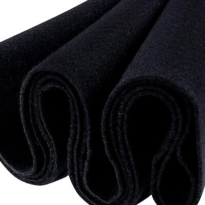 #ad #ad FabricLA Acrylic Felt Fabric 72quot; Wide 1.6mm Thick Sold by The Yard Black $91.90