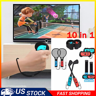 #ad Switch Sports Accessories 10 in 1 Switch Sports Accessories Bundle for Nintendo $14.99