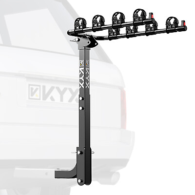 #ad #ad 3 Bike Carrier Rack Hitch Mount 2quot; Swing Down Receiver Bicycle For Car SUV Truck $53.99