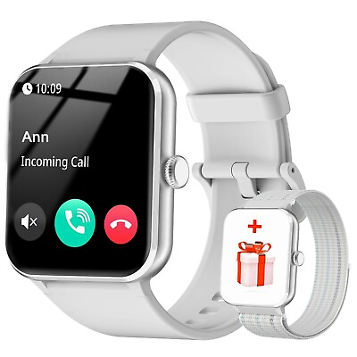 #ad #ad Smart Watch For Men Women Waterproof Smartwatch Bluetooth iPhone Samsung $28.18