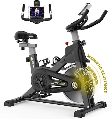 Cycling Bike Exercise Stationary Bike W phone Mount Cardio Workout Home Indoor $215.99
