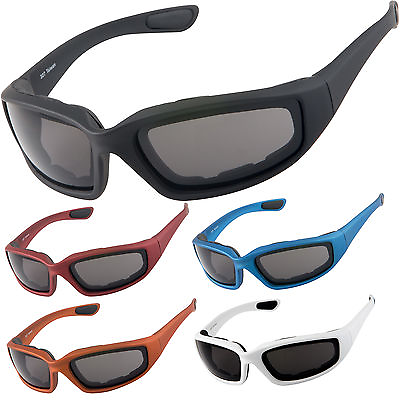 #ad WYND Blocker POLARIZED Sunglasses Wind Block Sports amp; Motorcycle Riding Glasses $34.95