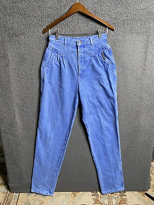 #ad Vintage Rocky Mountain Western Jeans Pleated Light Wash High Waist 9 10 27x35.5 $35.99