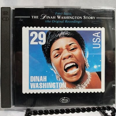 #ad #ad Dinah Washington ‎First Issue: The Dinah Washington Story Verve 2 CD set 1993 $3.49