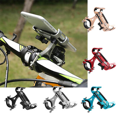 #ad Universal Aluminum Motorcycle Bike Bicycle For MTB GPS Cell Phone Holder Mount $12.99