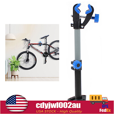 #ad Wall Mount Bicycle Stand Clamp Storage Hanger Display Rack Tool Folding Bike $27.01