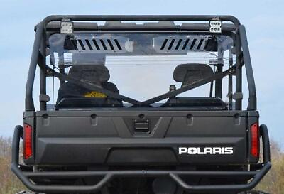 #ad SuperATV Vented Full Rear Windshield For Polaris Ranger Full Size 800 $227.80