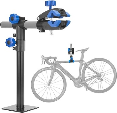 #ad #ad Bike Repair Stand Wall Workbench Mount Rack Workstand Bike Clamp Height $37.73