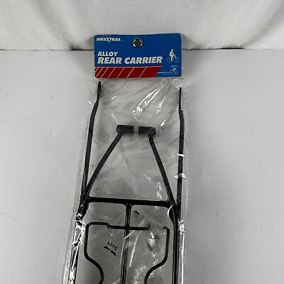 #ad #ad BikExtras Bicycle Bike Alloy Rear Carrier Back Rack 116604 20lb Limit $16.00