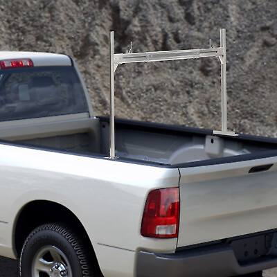 #ad 800lbs Truck Rack Pick up Truck Ladder Rack Adjustable Trailer Rack 71x14x34quot;×2 $170.82