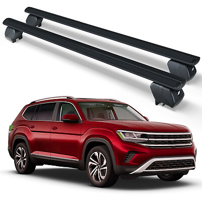 #ad 350lbs Lockable amp;Adjustable Luggage Rack Roof For Volkswagen VW Atlas 2017 2024 $120.99