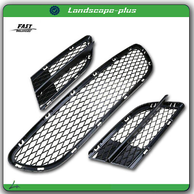#ad Front Lower Bumper Grille Kit For 2009 2012 BMW 3 Series E90 E91 325i 328i $24.62