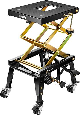 #ad Duty Hydraulic Motorcycle Lift Jack Table Foot Operated Dirt Bike Scissor Stand $161.99