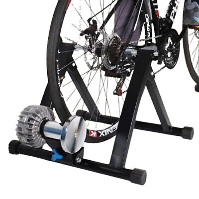 #ad Indoor Exercise Bike Trainer Stand Portable Magnetic Resistance Bike Training $205.58
