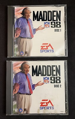 #ad Madden 98 EA Sports for Windows PC $16.95