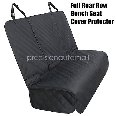 #ad Waterproof Pet Full Rear Row Back Bench Seat Cover Protector for Car Truck amp; SUV $24.45