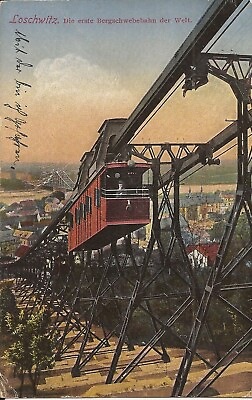 #ad Loschwitz GERMANY Bergschwebebahn Mountain Suspension Railway $8.50