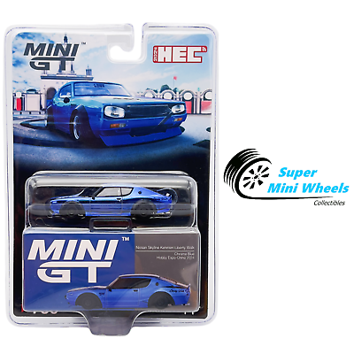 #ad Mini GT 1:64 Nissan Skyline Kenmeri Libetry Walk Chrome Blue HEC 2024 #730 $89.99