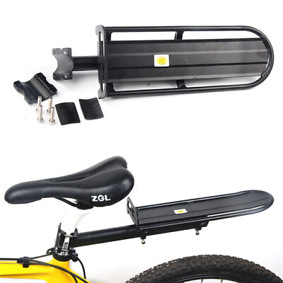 #ad #ad MTB Bicycle Seat Shelf Post Frame Bike Back Rear Pannier Rack Carrier Holder US $34.53